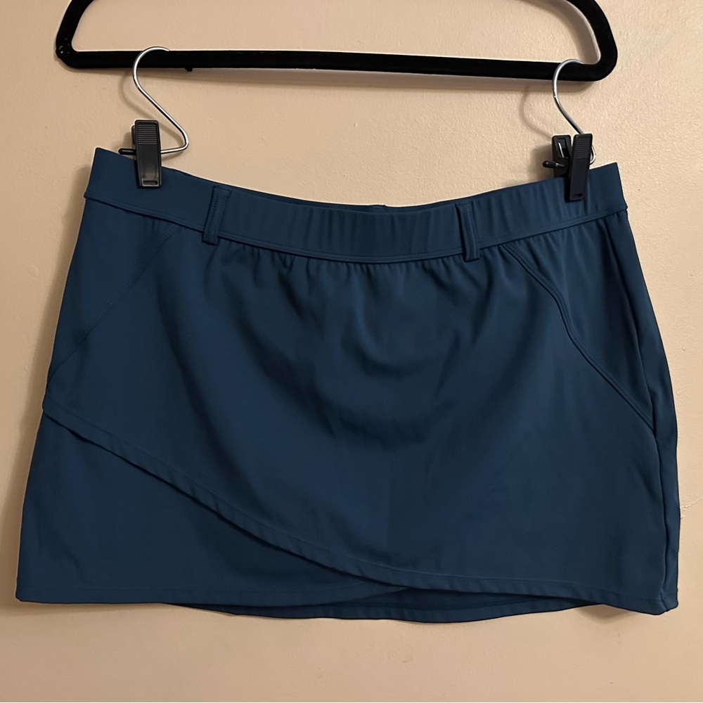 Women's Blue Active Skort